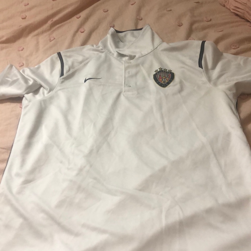 Nike Atlanta fire coaching shirt
